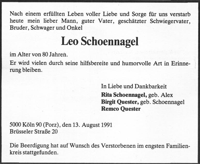 Name:  19911819 Sterbeanzeige Schoennagel Leo.jpg
Hits: 1491
Gre:  62.7 KB