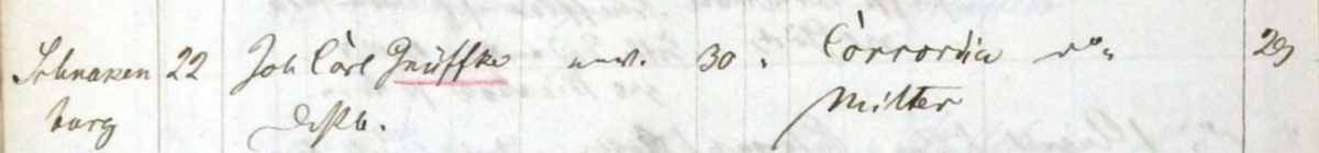 Name:  Heiraten Bohnsack 1852 Johann Carl Gniffke und Concordia Milter.jpg
Hits: 575
Gre:  45.1 KB