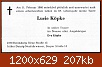 Klicke auf die Grafik fr eine grere Ansicht 

Name:	UD 19660523 Sterbeanzeige Lucie Koepke.jpg 
Hits:	24 
Gre:	207.2 KB 
ID:	26534