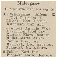 Name:  1940-41_Bewohner_Malergasse-1.jpg
Hits: 904
Gre:  12.0 KB
