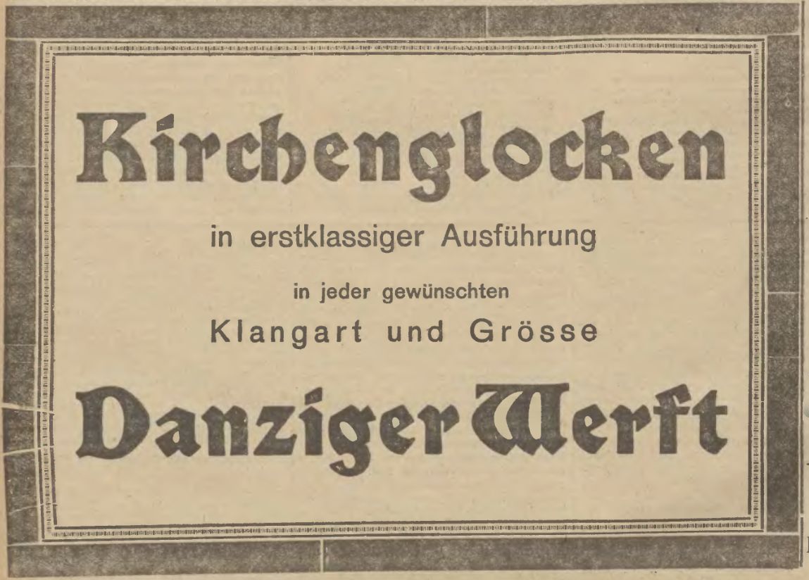 Name:  1926-04-01_Kirchenglocken-Anzeige der Danziger Werft.jpg
Hits: 205
Gre:  112.9 KB