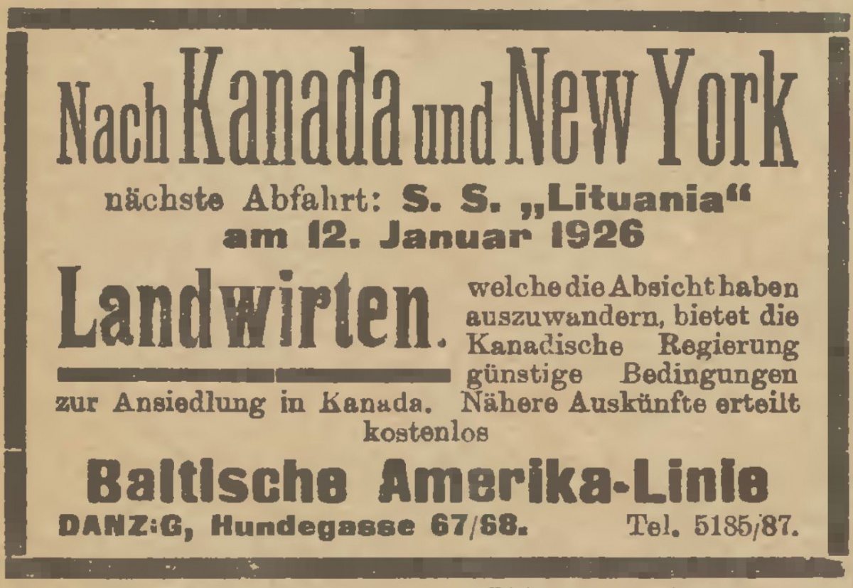 Name:  1925-12-17_S. S. Lituania nach Kanada und New York.jpg
Hits: 470
Gre:  267.1 KB